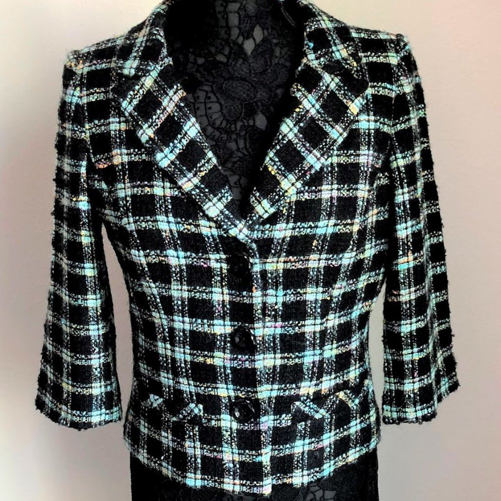 Milly - Tweed Blazer - Size 10 - EUC
